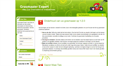 Desktop Screenshot of grasmaaier-expert.be